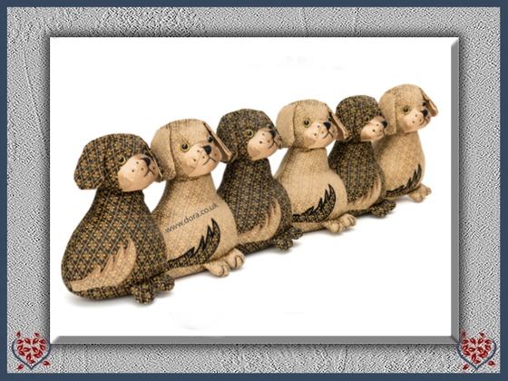 BOUNCERS PUPPIES DRAUGHT EXCLUDER | Doorstops & Draught Excluders