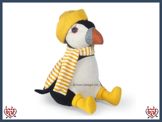 JOHN FISCHER PUFFIN DOORSTOP | Doorstops & Draught Excluders