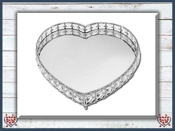 CRYSTAL HEART TRAY | Kitchenware