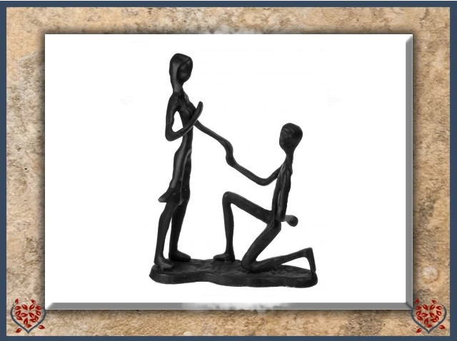 THE PROPOSAL ~ METAL FIGURINE | Figurine