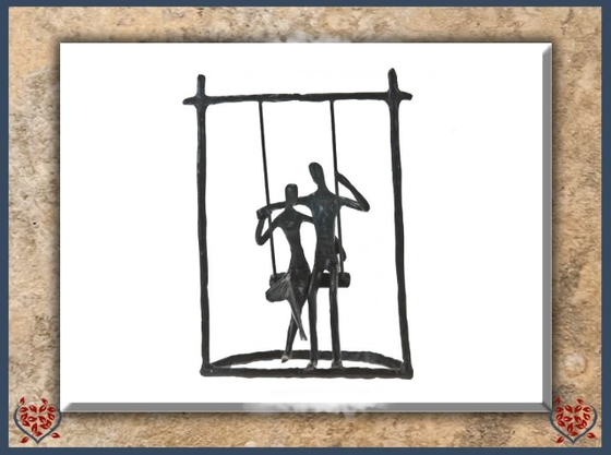 SWING ~ METAL FIGURINE | Figurine