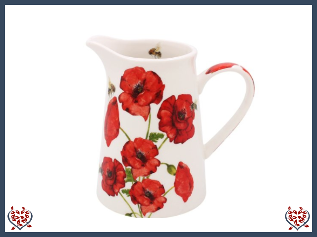 BEE-TANICAL POPPY JUG | China & Ceramics