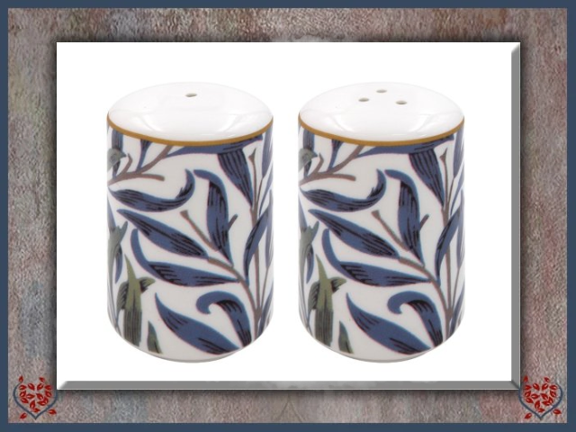 WILLOW BOUGH SALT & PEPPER POT SET | China & Ceramics