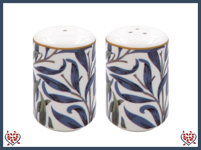 WILLOW BOUGH SALT & PEPPER POT SET | China & Ceramics