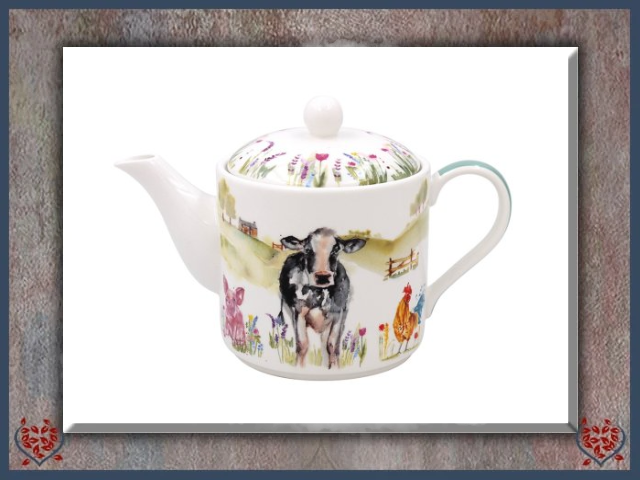 FARMYARD TEA POT | China & Ceramics