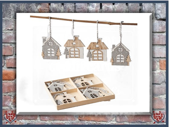 GREY HOUSE HANGERS |  Wall Decor