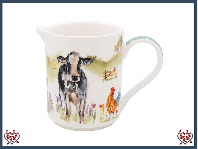 FARMYARD CHINA JUG | Mugs