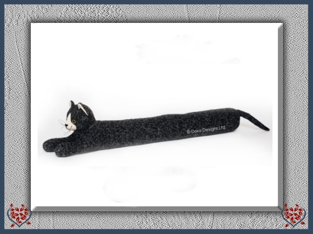 PEPE SENIOR CAT DRAUGHT EXCLUDER | Doorstops & Draught Excluders - Paul Martyn Interiors