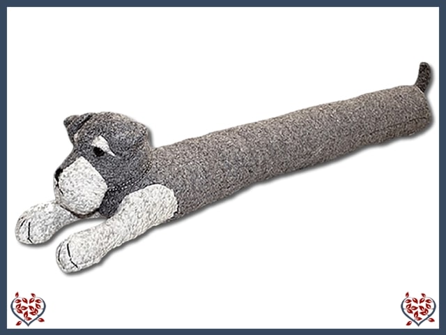 SUGAR BEAR SENIOR DOG DRAUGHT EXCLUDER | Doorstops & Draught Excluders - Paul Martyn Interiors