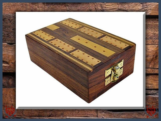 CRIBBAGE AND CARD BOX | Traditional Games