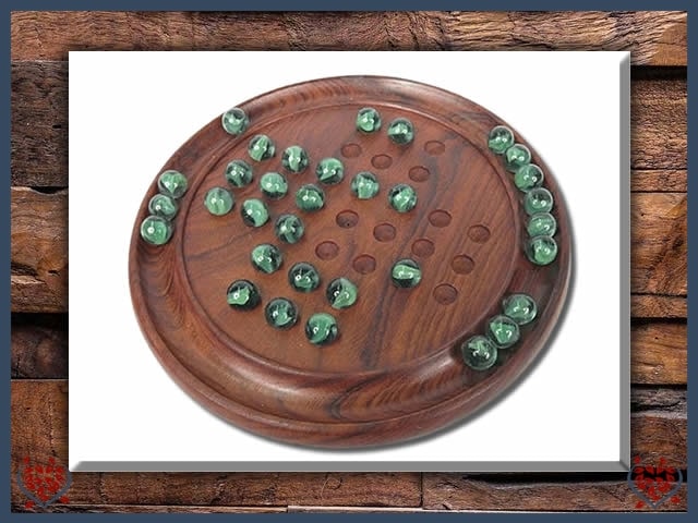 SOLITAIRE WITH MARBLES | Traditional Games