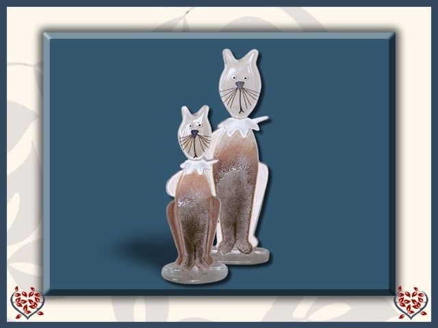 CAT ~ LARGE (GREY) | Nobile Glassware