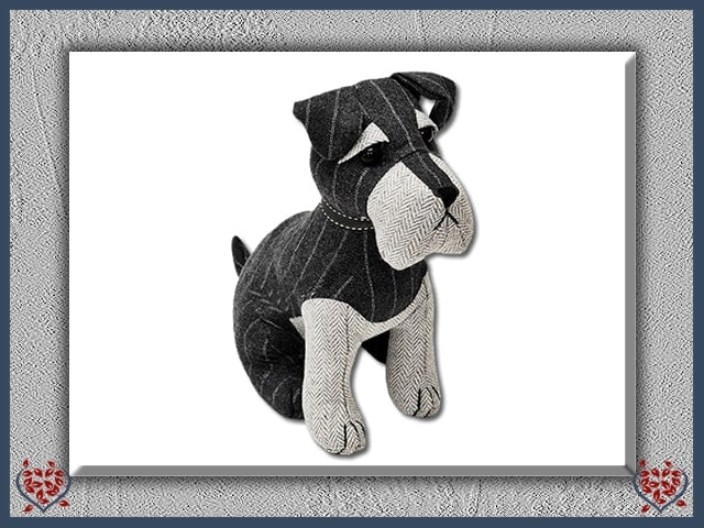 CHESTER SCHNAUZER DOORSTOP | Doorstops & Draught Excluders