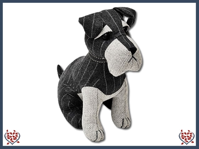 CHESTER SCHNAUZER DOORSTOP | Doorstops & Draught Excluders