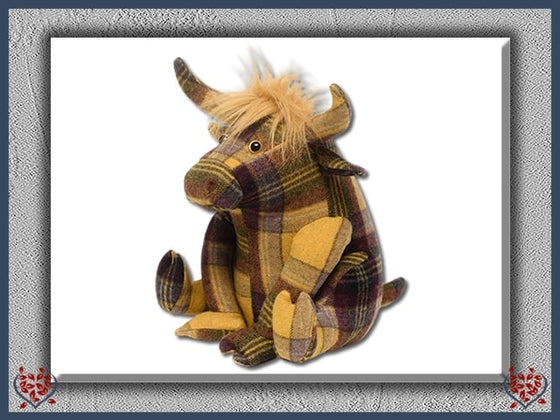 HIGHLAND COW DOORSTOP | Doorstops & Draught Excluders